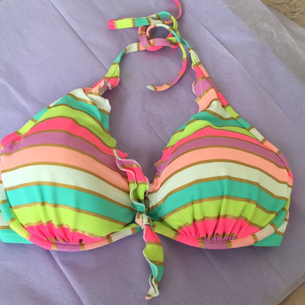 Victoria’s Secret Swim Top Bra Size 34DD